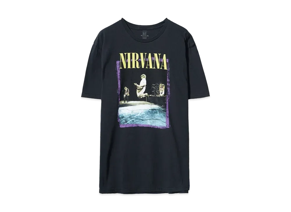 THRIFTY LOOK TEE THRIFTY NIRVANA TEE "BLACK"