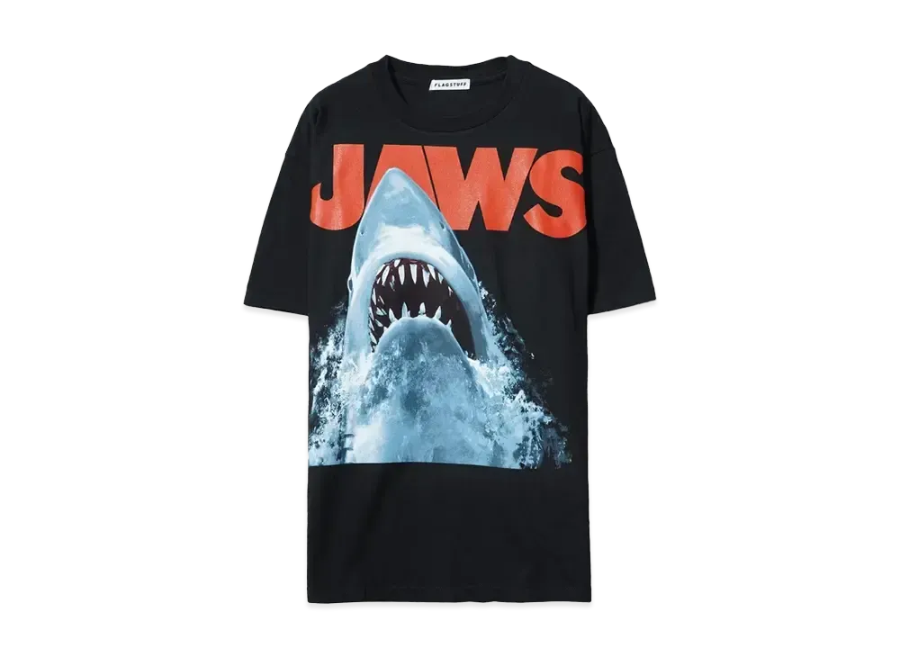 F-LAGSTUF-F JAWS DONT GO TEE "BLACK"