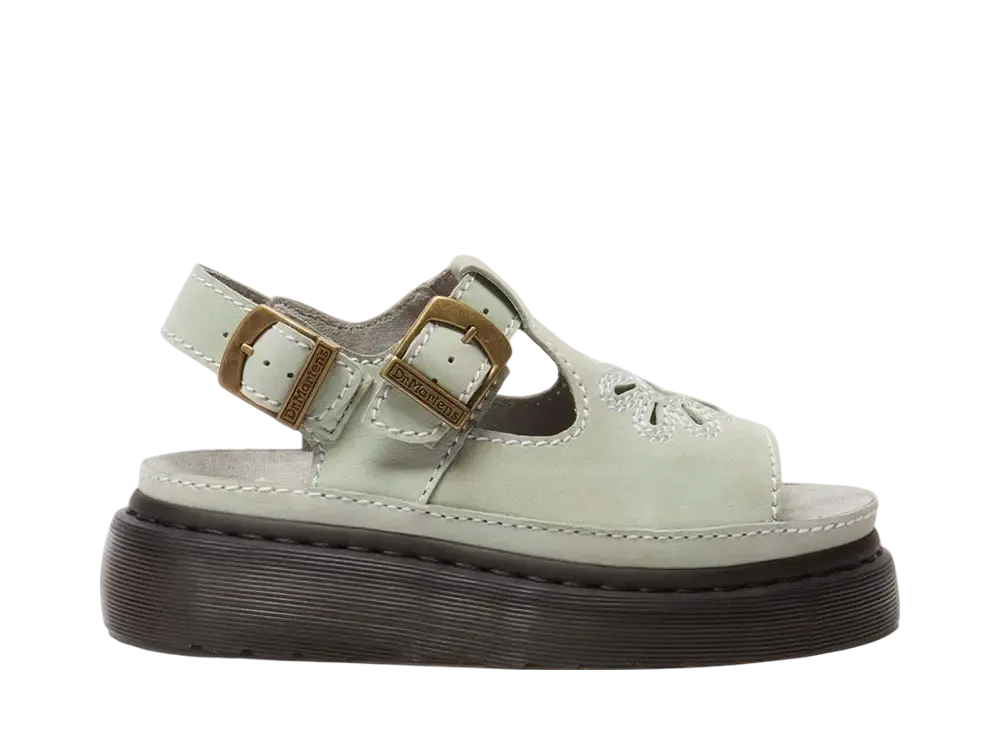 Dr.Martens Women's Dunnet Flower Sandal "Sage Green"