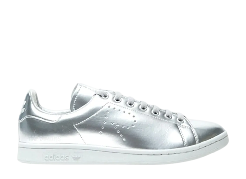 RAF SIMONS × adidas Stan Smith "Silver Metallic"