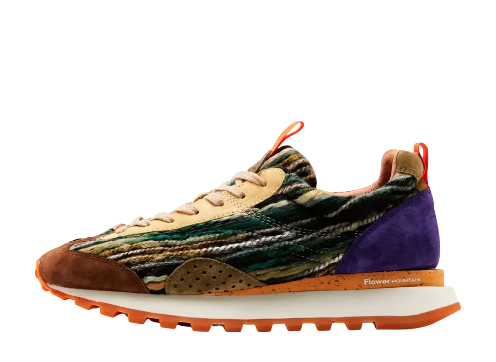 フラワーマウンテン アスカ2 "カーキ/ブラウン"