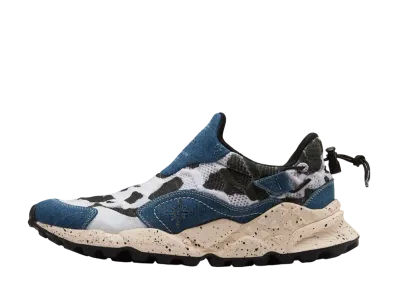 Flower MOUNTAIN HONEY COMB "Denim/Animal"