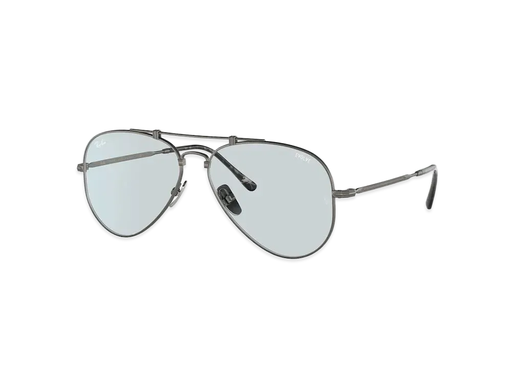 Ray-Ban x Takuya Kimura Titanium Aviator Limited Edition RB8125M/91380Y "Blue/Silver"