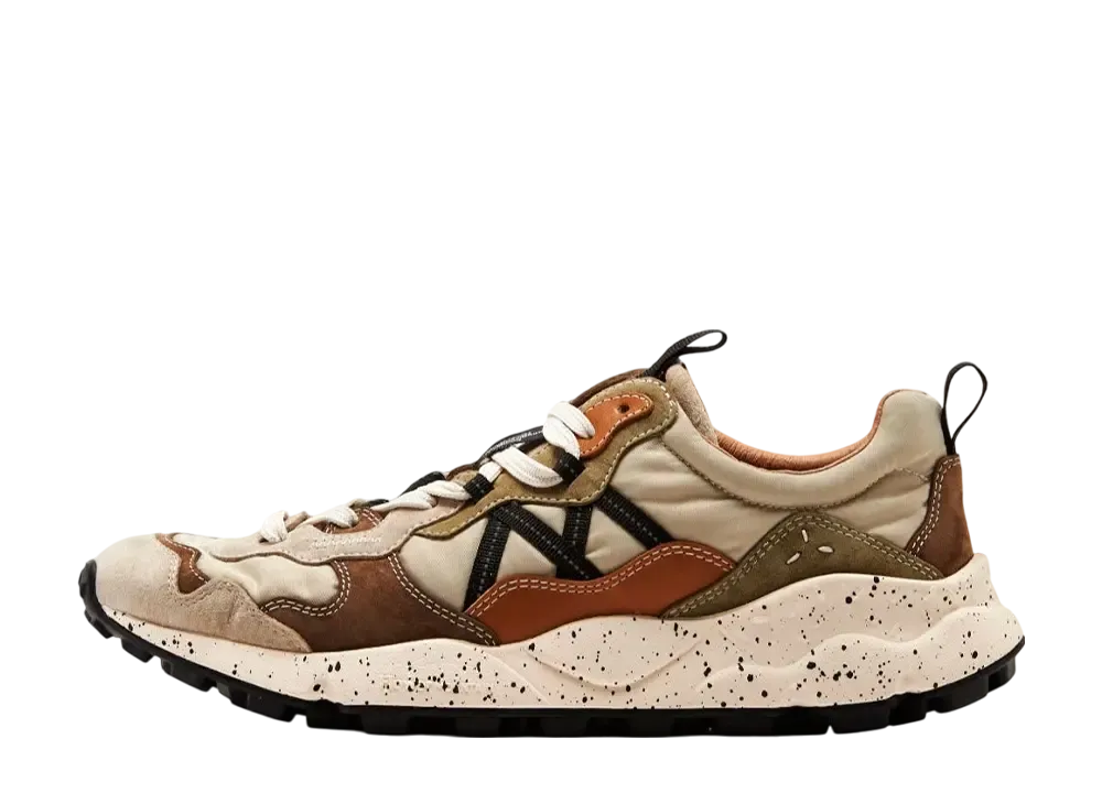 フラワーマウンテン レンザン "アイボリー/ブラウン"