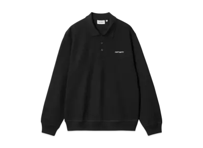Carhartt L S Vance Rugby Shirt "Black"