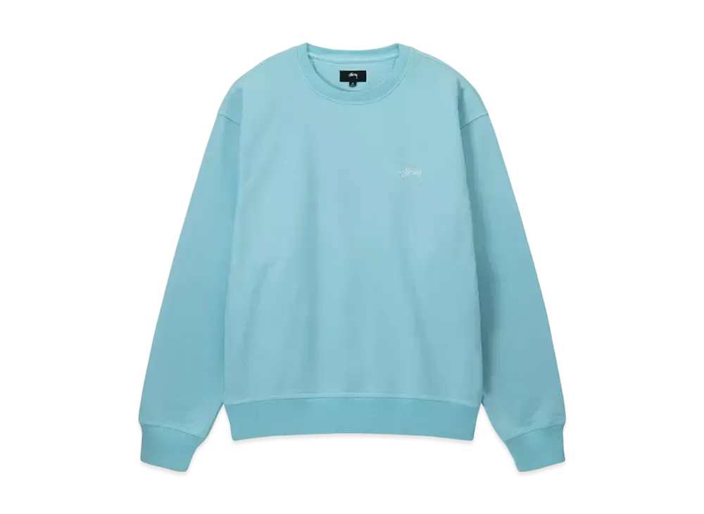 Stussy Stock Log Crew Sweat "Blue"