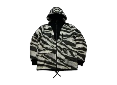 Stone Island Tiger Camo Nylon 50 Fili Primaloft Jacket "Black"