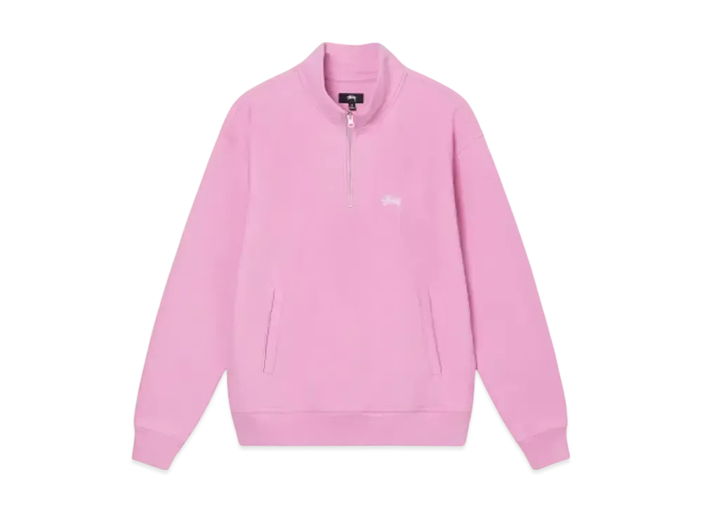 Stussy Overdyed Stock Logo Mock "Pink"
