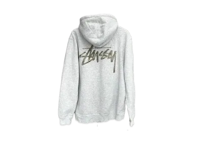 Stussy Realtree logo Zip Up Hoodie "Grey"