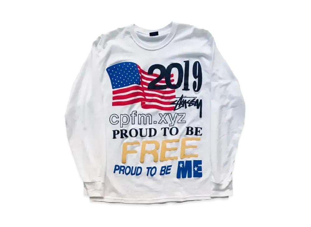 Stussy CPFM DSM Long Sleeve T "White"