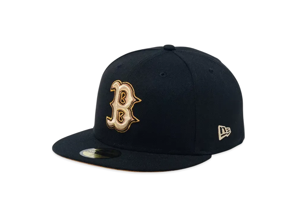 NEW ERA 59Fifty Black Panama Boston Red Sox "Black"