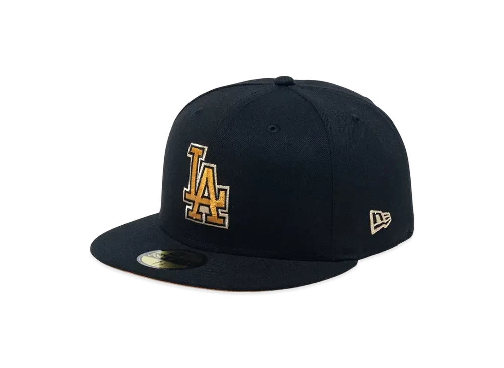 NEW ERA 59Fifty Black Panama Los Angeles Dodgers "Black"