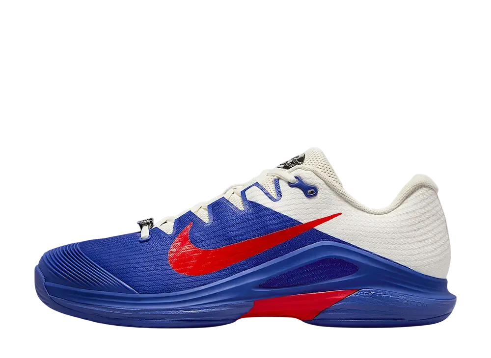 ナイキ ヴェイパー12 PRM "ディープナイト/ペールアイボリー/メタリックシルバー/ライトクリムゾン"