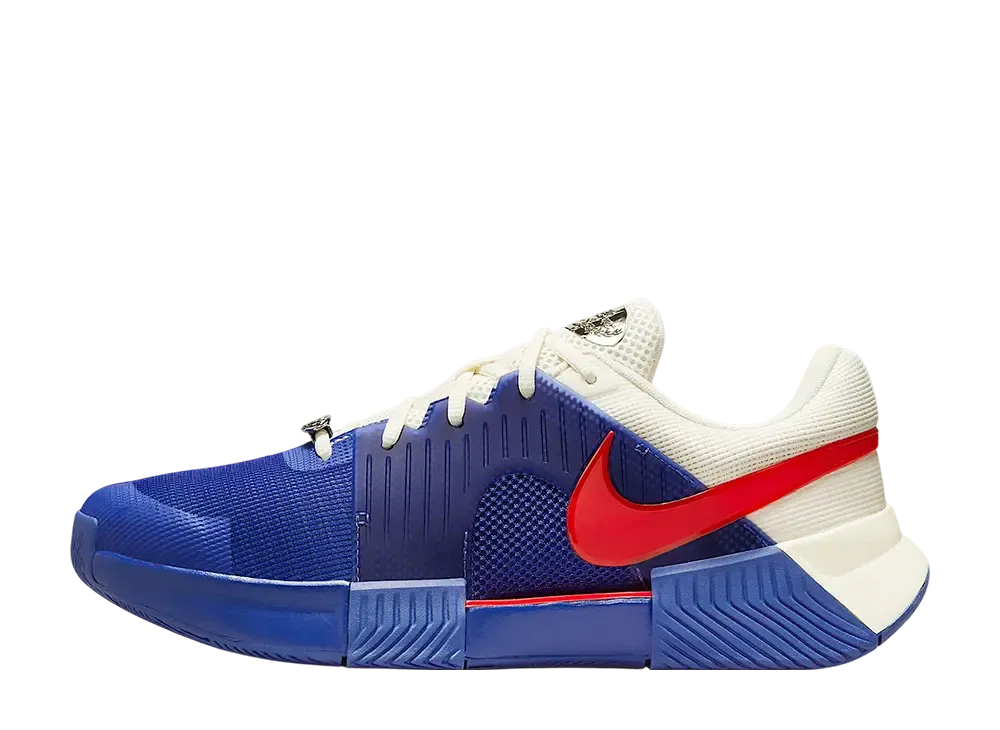 ナイキ GPチャレンジ1 PRM "ディープナイト/ペールアイボリー/メタリックシルバー/ライトクリムゾン"