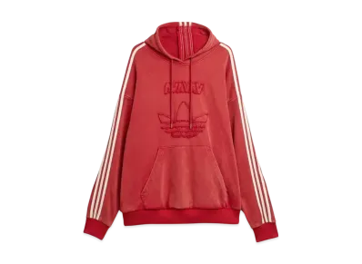 adidas x Avavav Shoulderless Hoodie "Power Red"