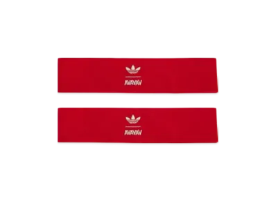 adidas x Avavav Headband Set "Better Scarlet/Cream White"