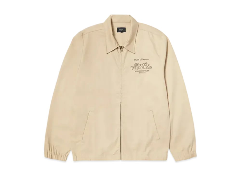 HUF Summer 25 Full Service Shop Jacket "Khaki"