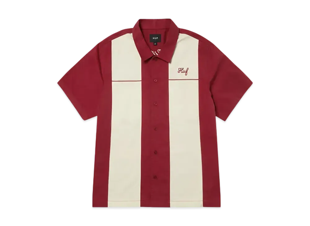 HUF Summer 25 Supplies & Service Shirt "Cardinal"