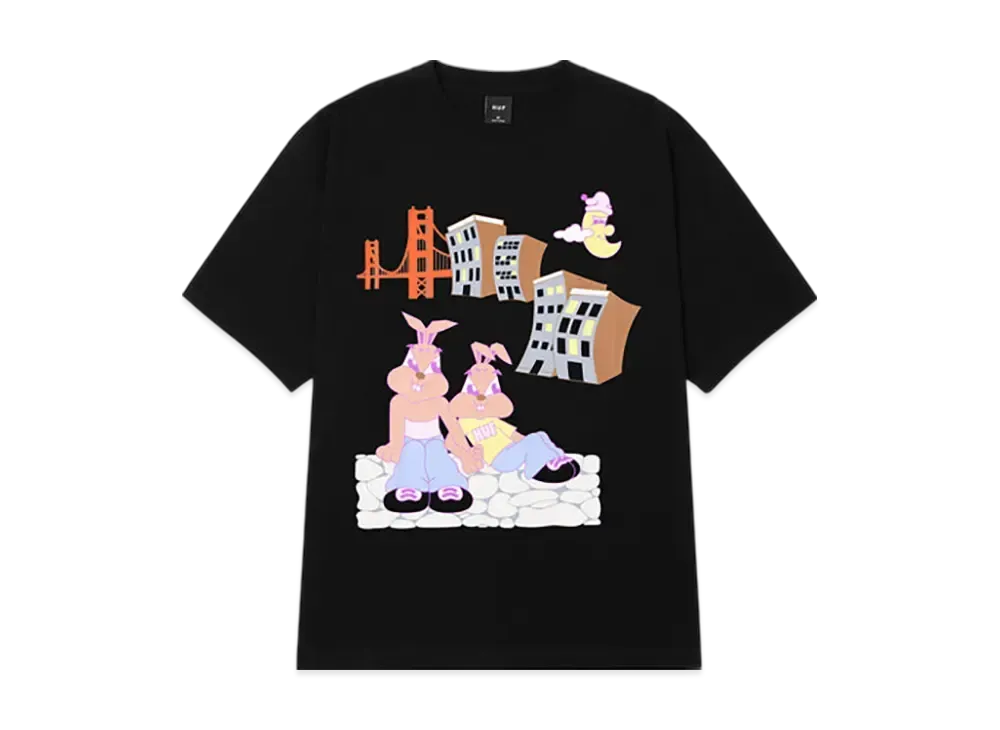 HUF Summer 25 Bae Views Tee "Black"