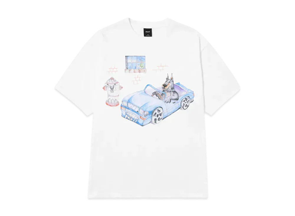 HUF Summer 25 Road Dawg Tee "White"