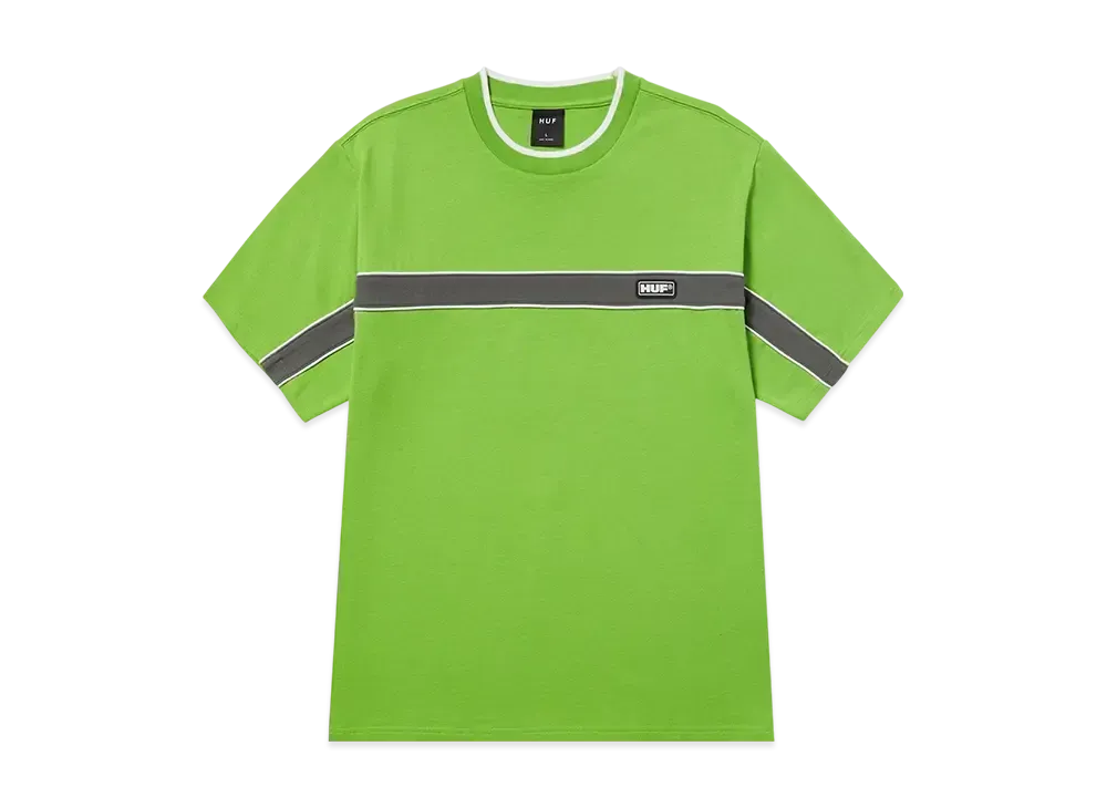 HUF Summer 25 Interstate Knit Boxy Top "Green Apple"