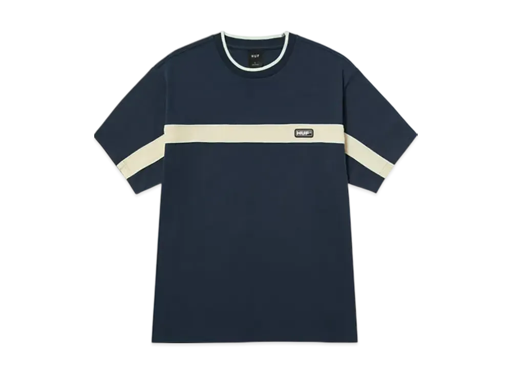 HUF Summer 25 Interstate Knit Boxy Top "Defender Blue"