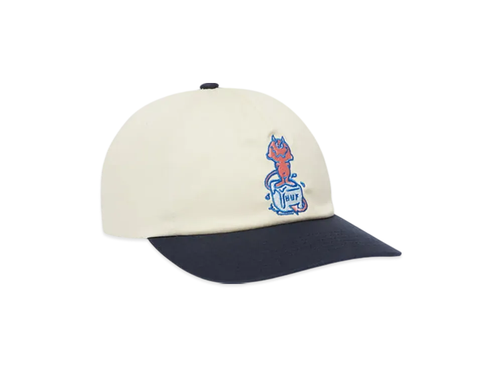 HUF Summer 25 Melt 5 Panel Snapback "Natural"