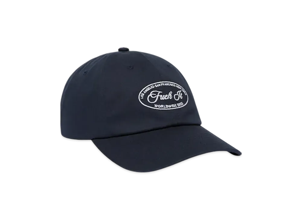 HUF Summer 25 Atelier Crest 6 Panel CV Hat "Navy"