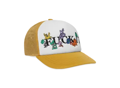 HUF Summer 25 Trip Trucker Hat "Tarragon"