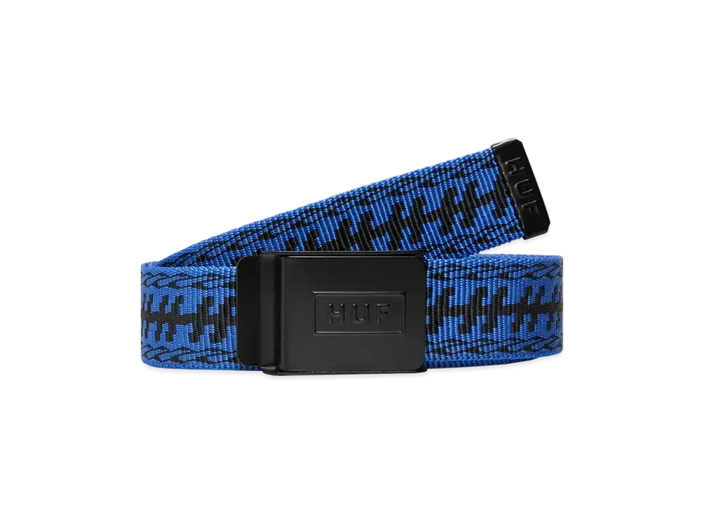 HUF Summer 25 Fillmore Tape Belt "Pacific Blue"