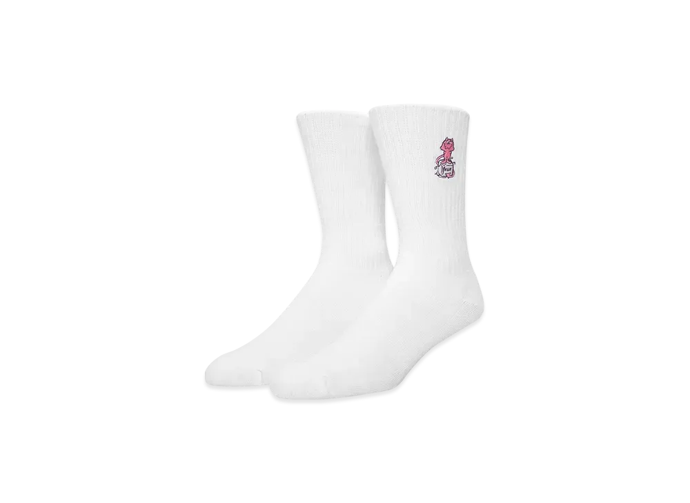 HUF Summer 25 Melt Socks "White"