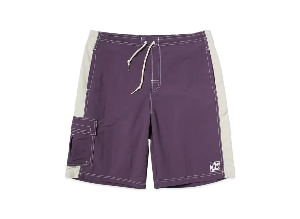 HUF Summer 25 High Tide Trunk "Dark Berry"