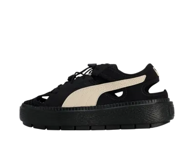 Puma Women's Platform Trace Lite Mule "Puma Black/Putty"