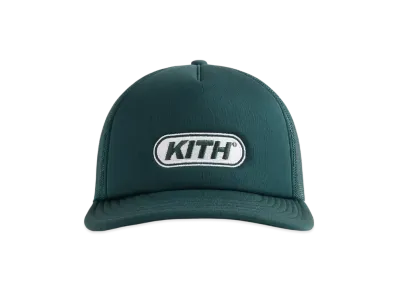 Kith Poly Foam Fast Logo Patch Nolan Trucker Hat "Stadium"