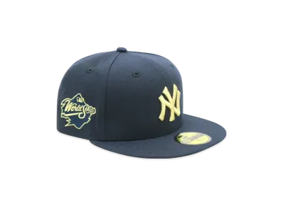 NEW ERA x THE CAP 'Champagne Bell' 59Fifty New York Yankees "Navy"