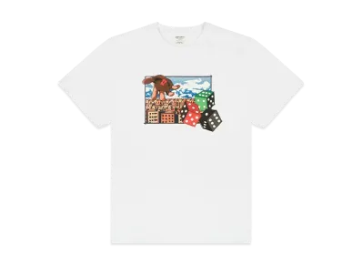 DENIM TEARS Black Jesus Cee-Lo Tee "White"