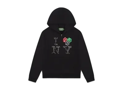 DENIM TEARS Cee-Lo NY Zip Hoodie "Black"