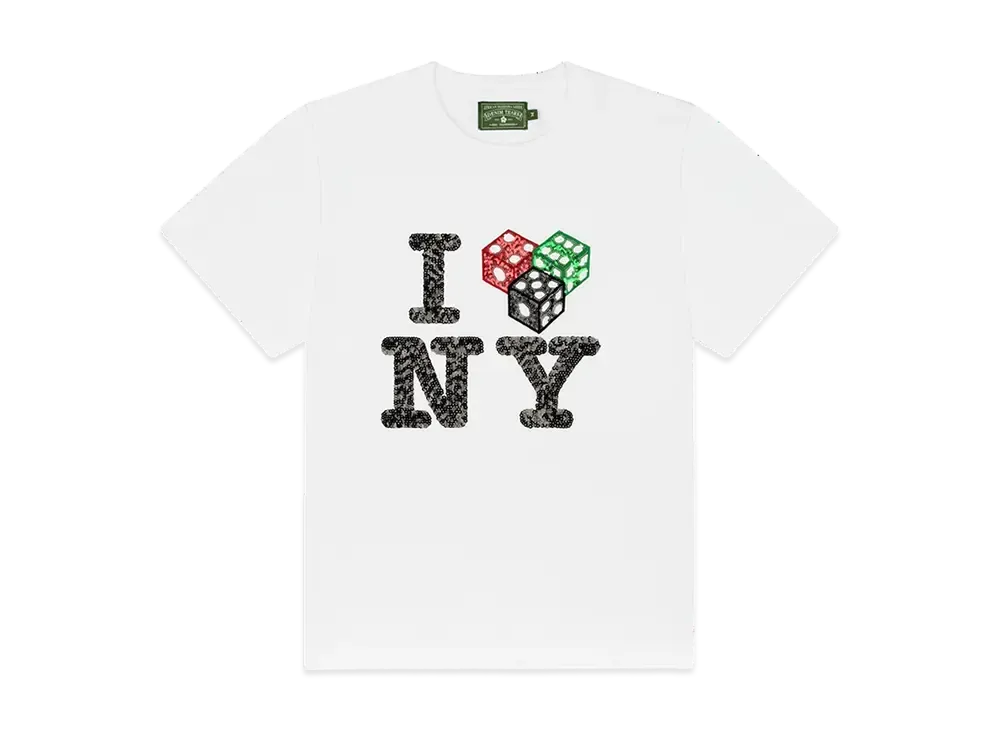 DENIM TEARS Cee-Lo NY Tee "White"