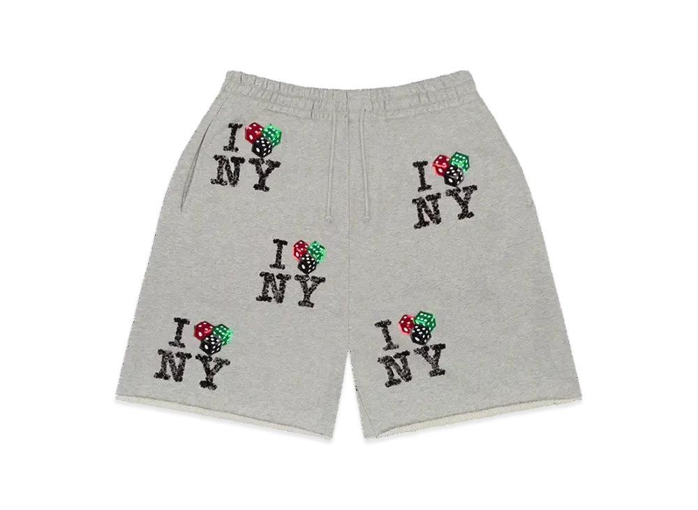 DENIM TEARS Cee-Lo NY Sweat Short "Grey"