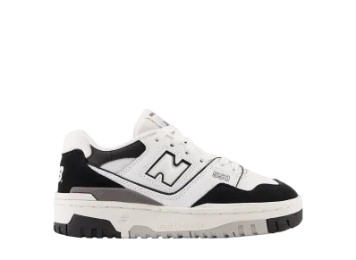New Balance GS 550 "White/Black/Rain Cloud"