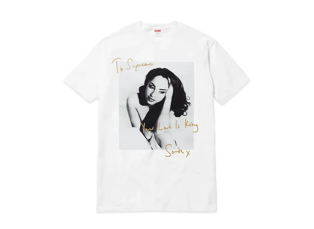Supreme Sade Adu Tee "White"