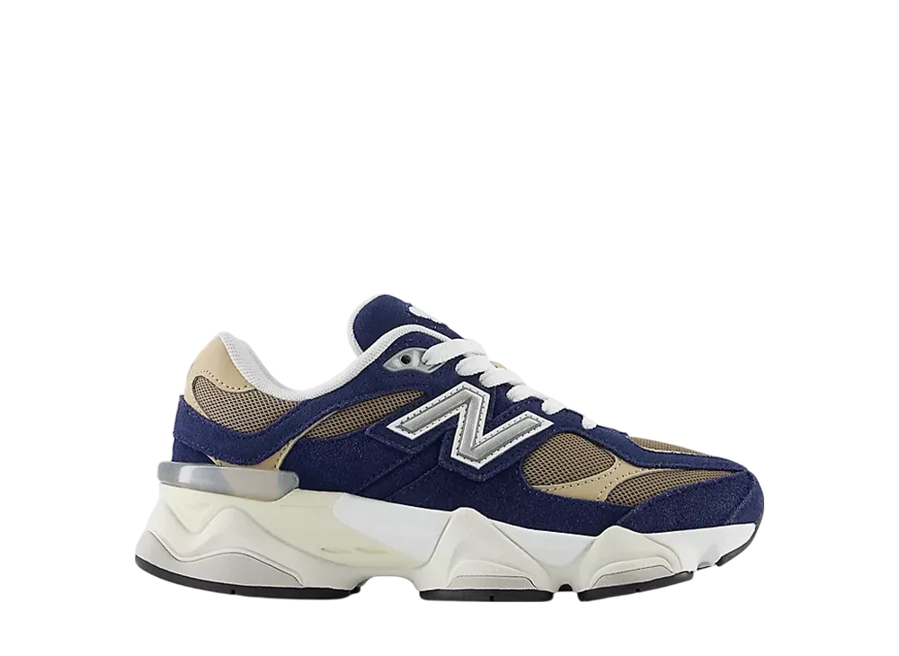ニューバランス GS 9060 "NBネイビー/マッシュルーム" (キッズ)