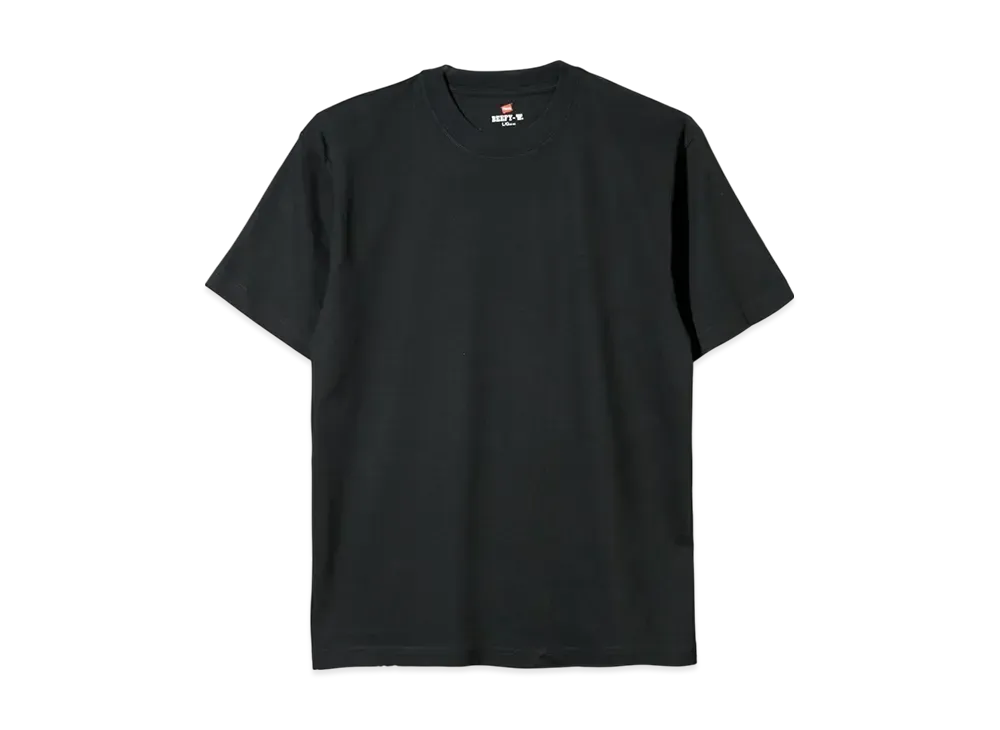 Hanes Large Size BEEFY T-shirt "Black"