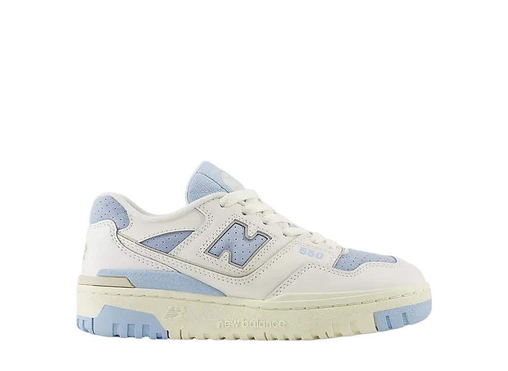 New Balance GS 550 "Sea Salt/Light Chrome Blue"
