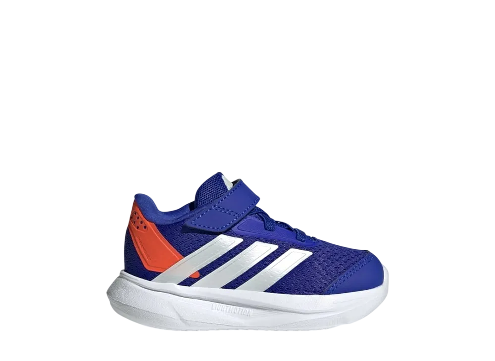 アディダス TD デュラモ2.0 "ルシッドブルー/ゼロメタリック/インパクトオレンジ" (キッズ)