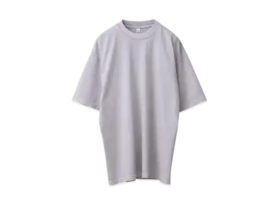 Los Angeles Apparel Garment Dye Short Sleeve Crew Neck T-shirt Mineral Wash "Ice Grey"