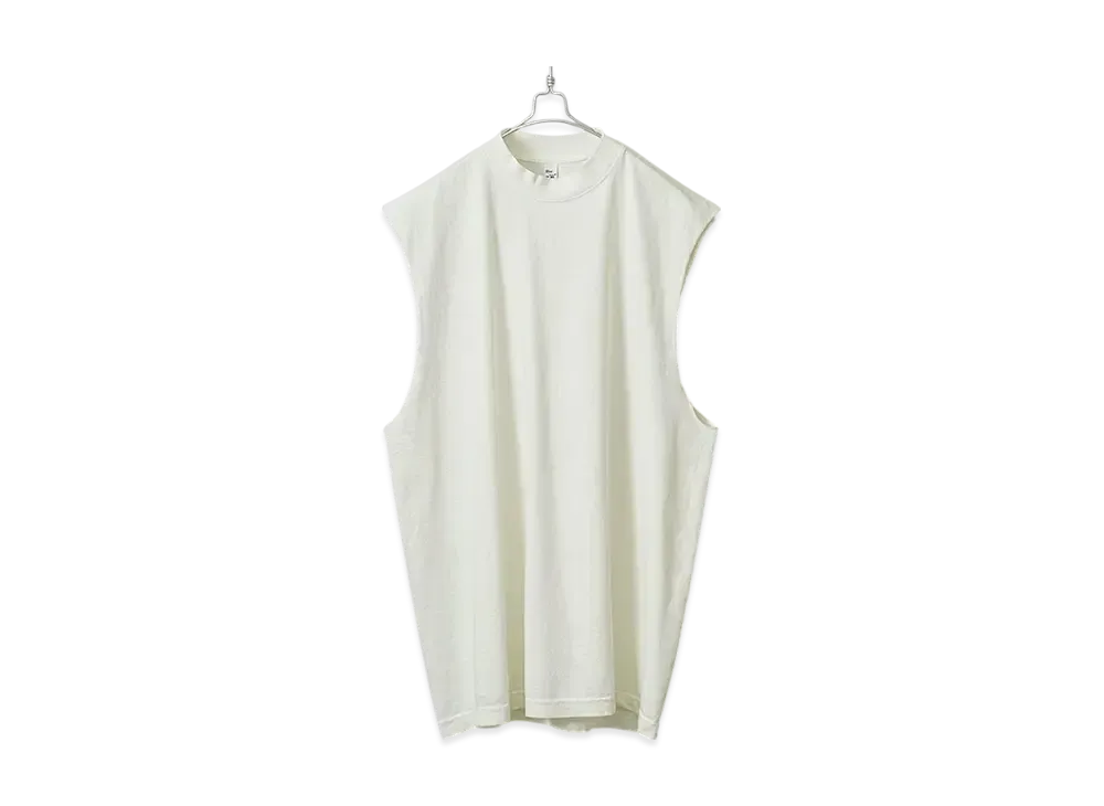 Los Angeles Apparel Garment Dye Sleeveless T-shirt "White"