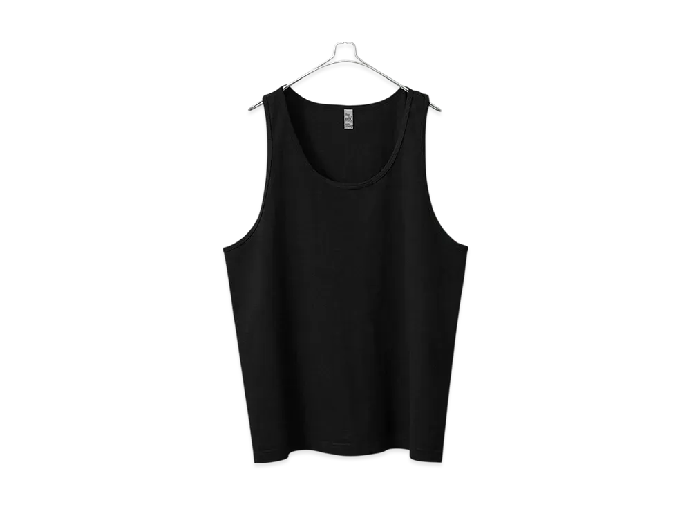 Los Angeles Apparel 6.5oz Garment Dye Classic Tank Top "Black"