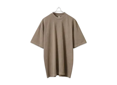 Los Angeles Apparel 6.5oz Pigment Dye Short Sleeve Crew Neck T-shirt "Patchouli"