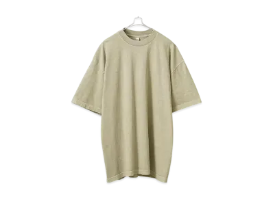 Los Angeles Apparel 6.5oz Pigment Dye Short Sleeve Crew Neck T-shirt "Mushroom"